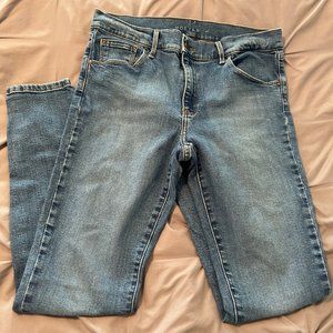 Mott & Bow Mid-rise Skinny - Beekman Light/Medium Blue